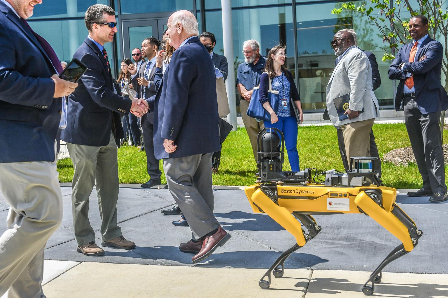 Ben Cardin and Steny Hoyer Visit