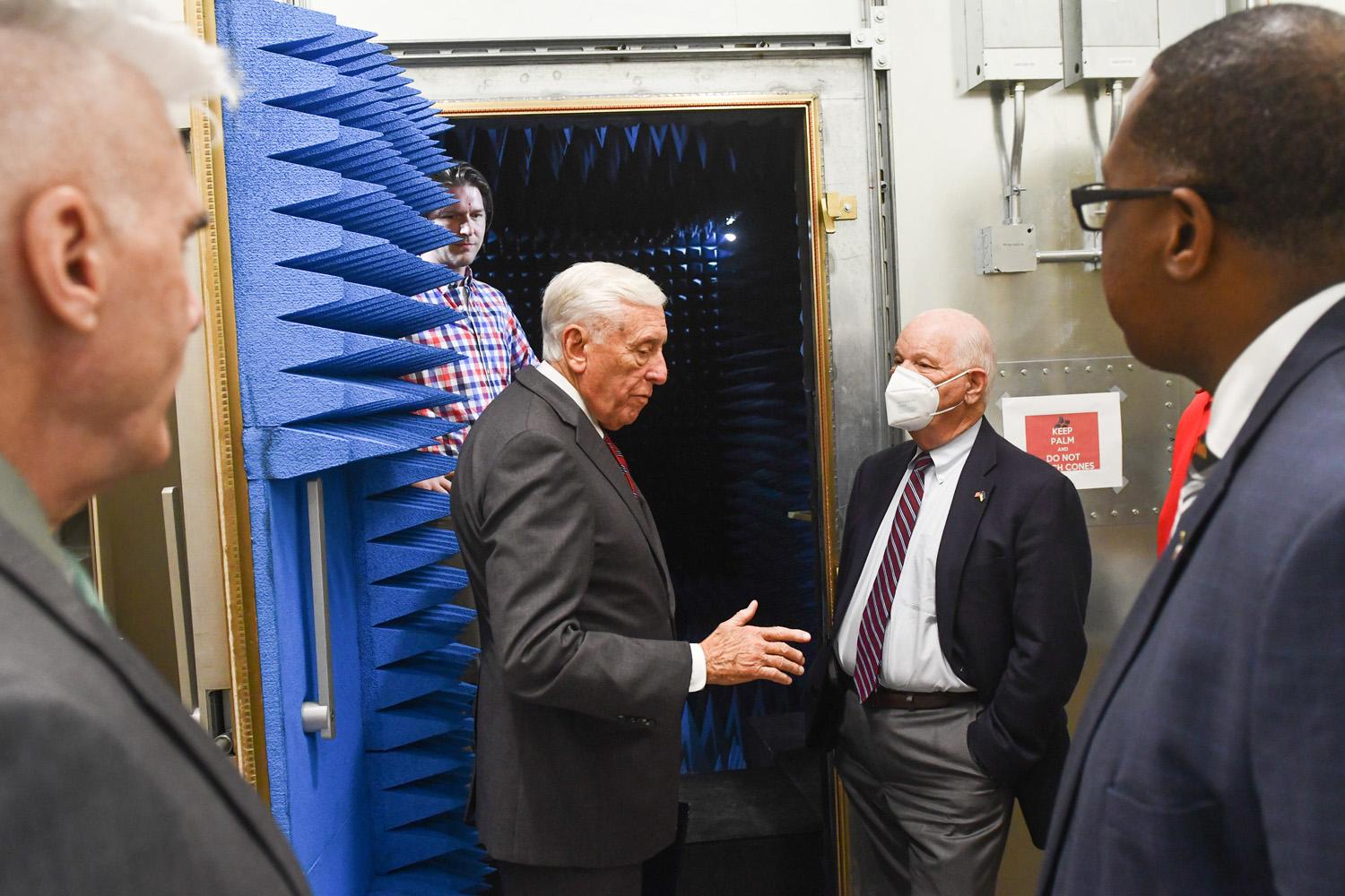 Ben Cardin and Steny Hoyer Visit