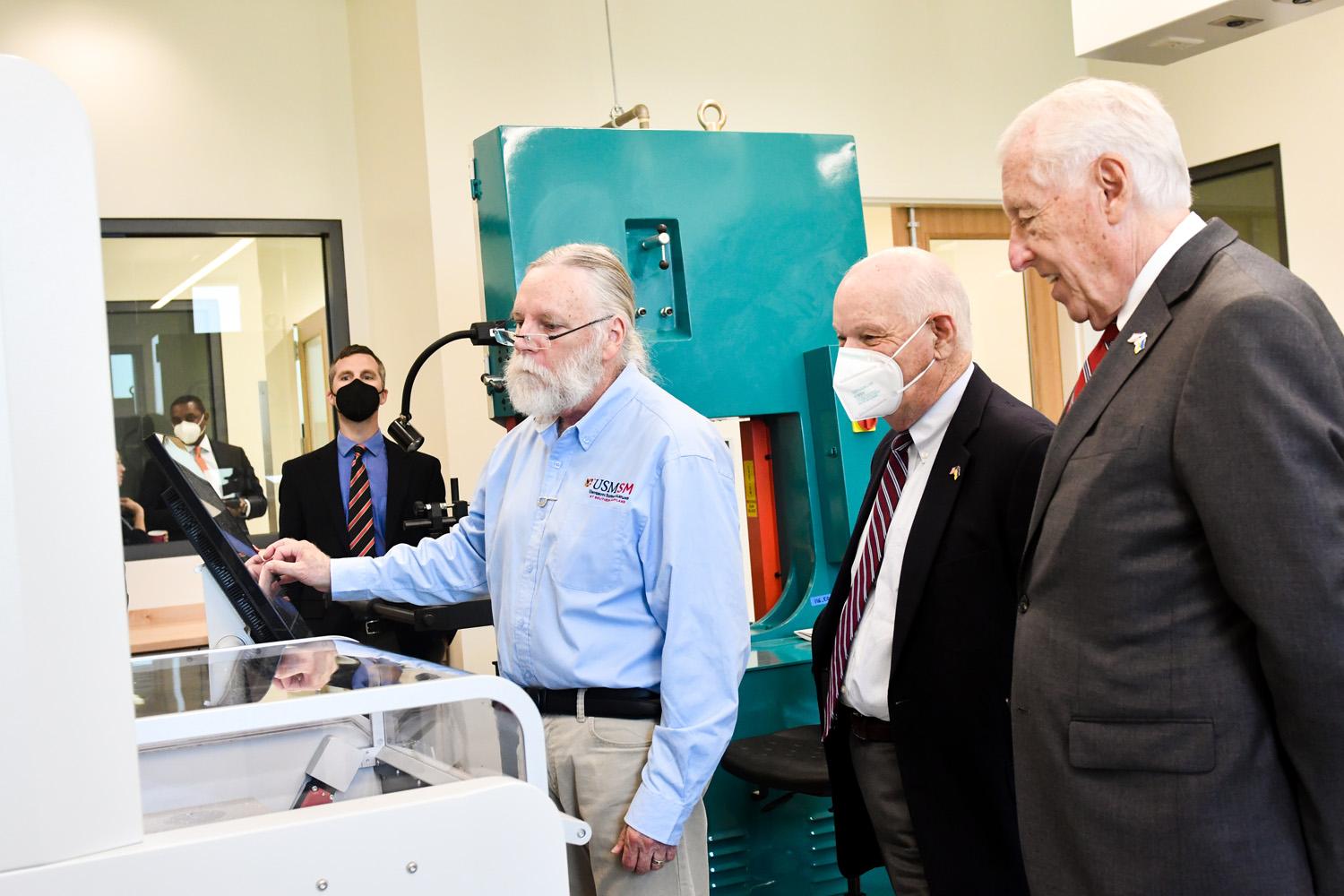 Ben Cardin and Steny Hoyer Visit