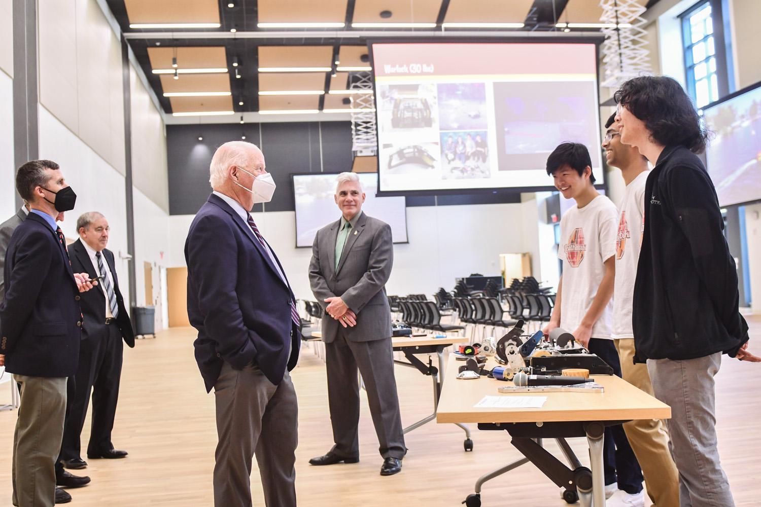 Ben Cardin and Steny Hoyer Visit