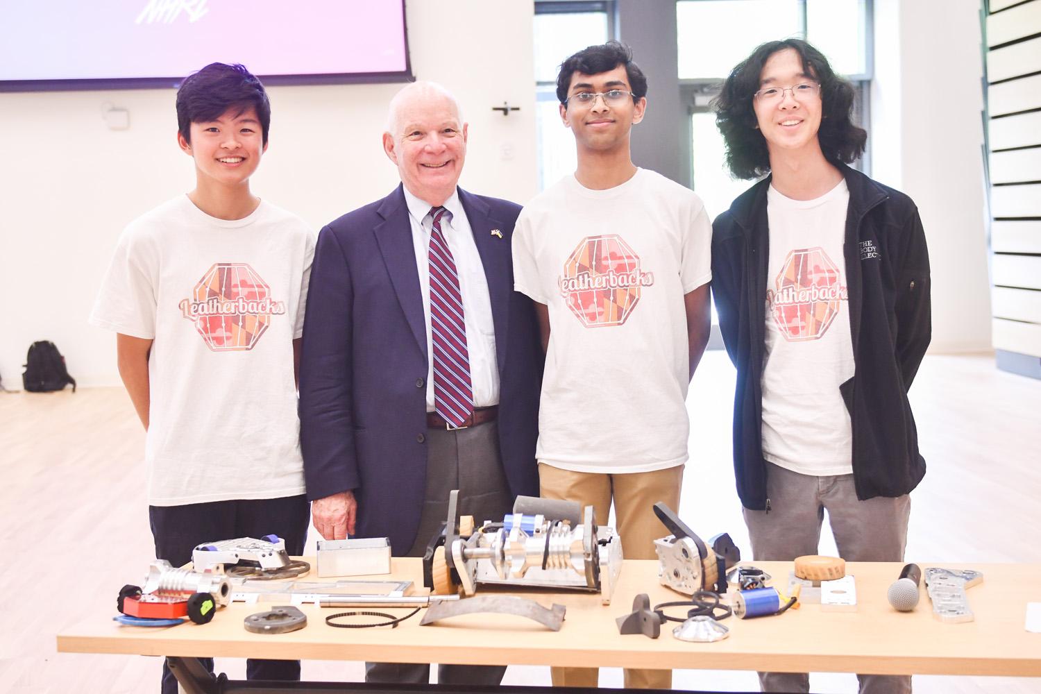 Ben Cardin and Steny Hoyer Visit