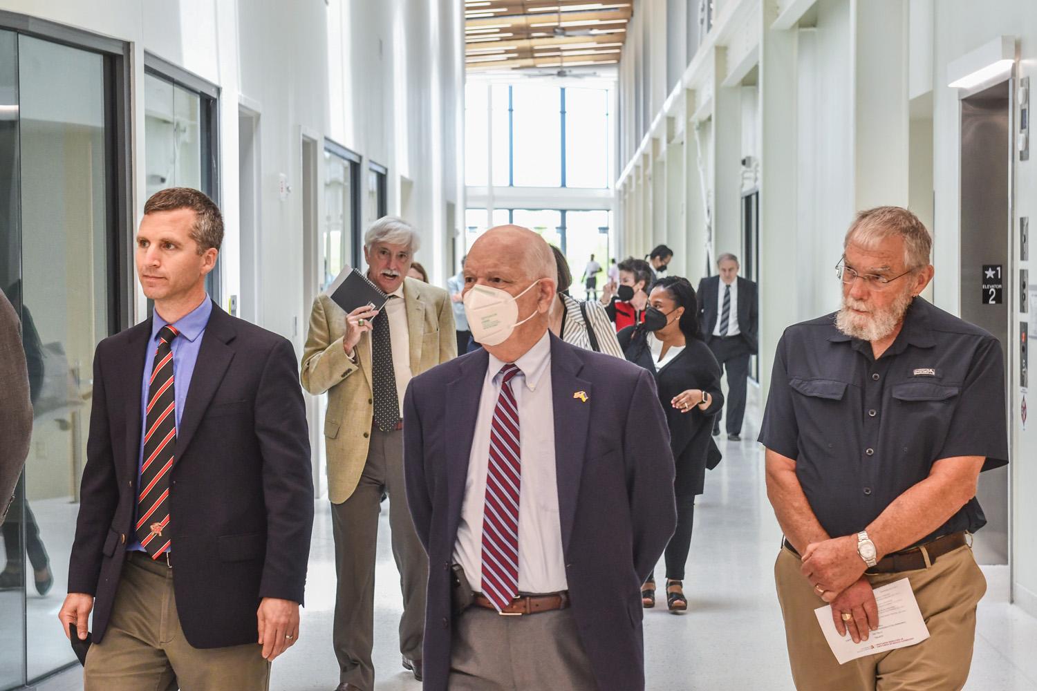 Ben Cardin and Steny Hoyer Visit